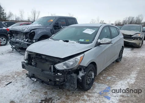 2017 Hyundai Accent Se из США, поврежденный, VIN KMHCT5AE8HU320694